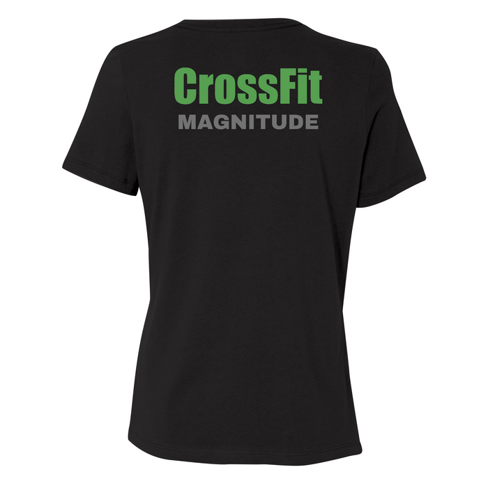 CrossFit Magnitude Green Pocket Womens - T-Shirt