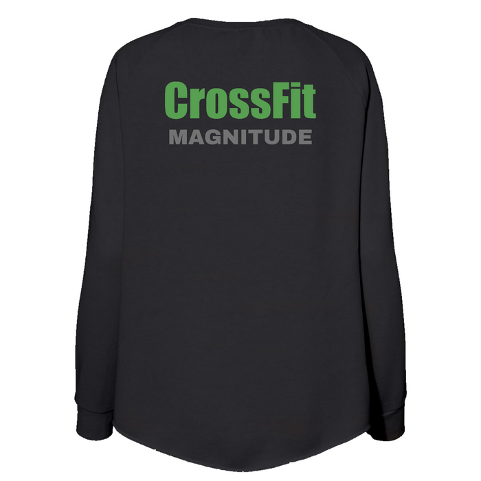 CrossFit Magnitude Green Pocket Womens - Sweatshirt