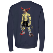 Mens Medium Classic Navy Heather Style_Sweatshirt