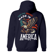 Unisex Medium Navy Style_Zip_Hoodie
