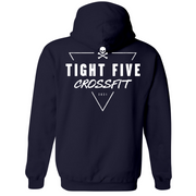 Unisex Medium Navy Style_Zip_Hoodie