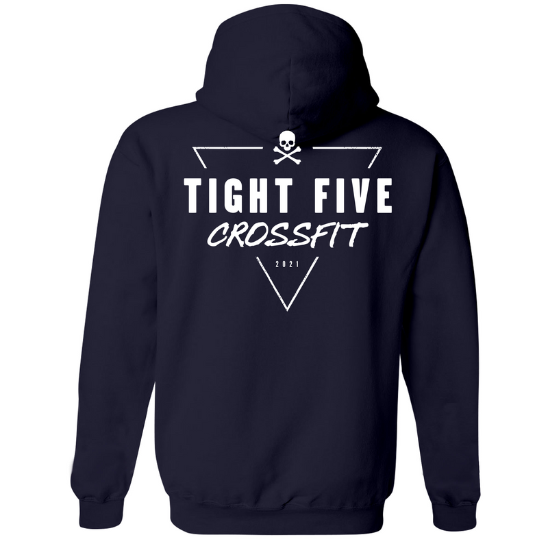 Unisex Medium Navy Style_Zip_Hoodie