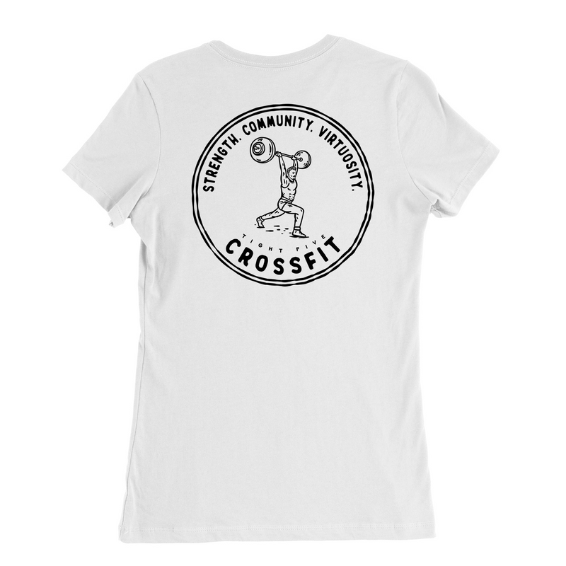 Womens Medium White Style_T-Shirt