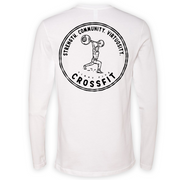 Mens Medium White Style_Long Sleeve
