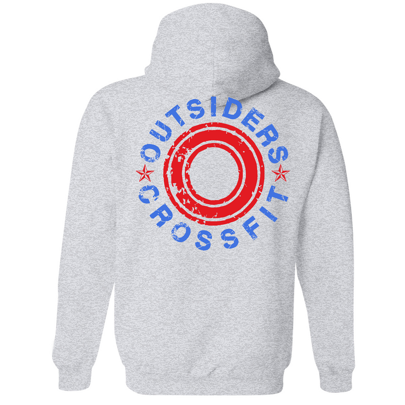 Mens Medium Grey Heather Style_Zip_Hoodie