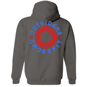 Mens Medium Charcoal Style_Zip_Hoodie