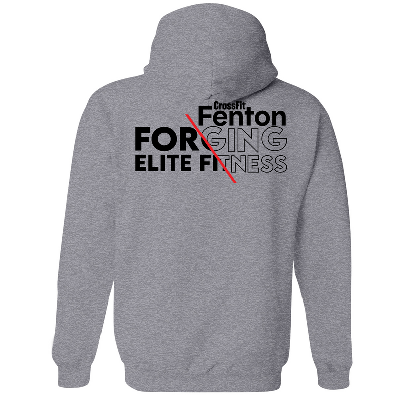 Mens Medium Gunmetal Heather Style_Hoodie