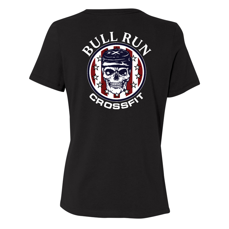 Bull Run CrossFit Standard White Womens - T-Shirt