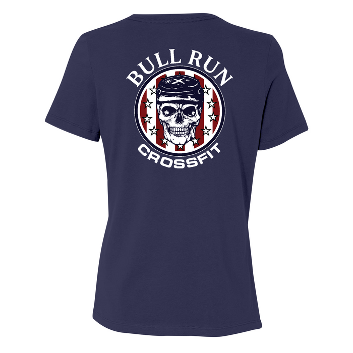 Bull Run CrossFit Standard White Womens - T-Shirt