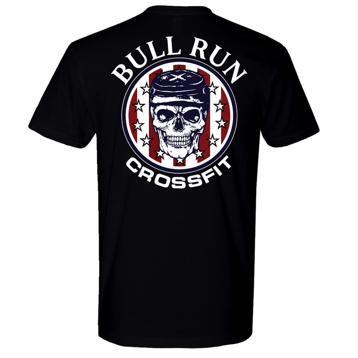 Bull Run CrossFit Standard White Mens - T-Shirt