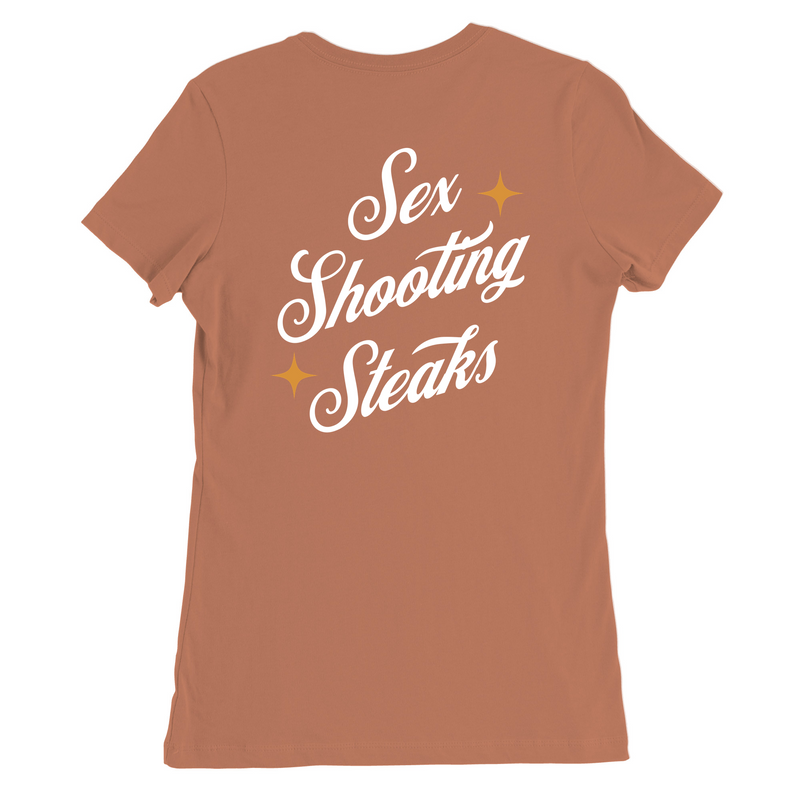Womens Medium Brown Style_T-Shirt