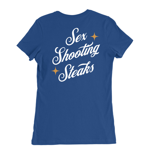 Womens Medium True Royal Style_T-Shirt