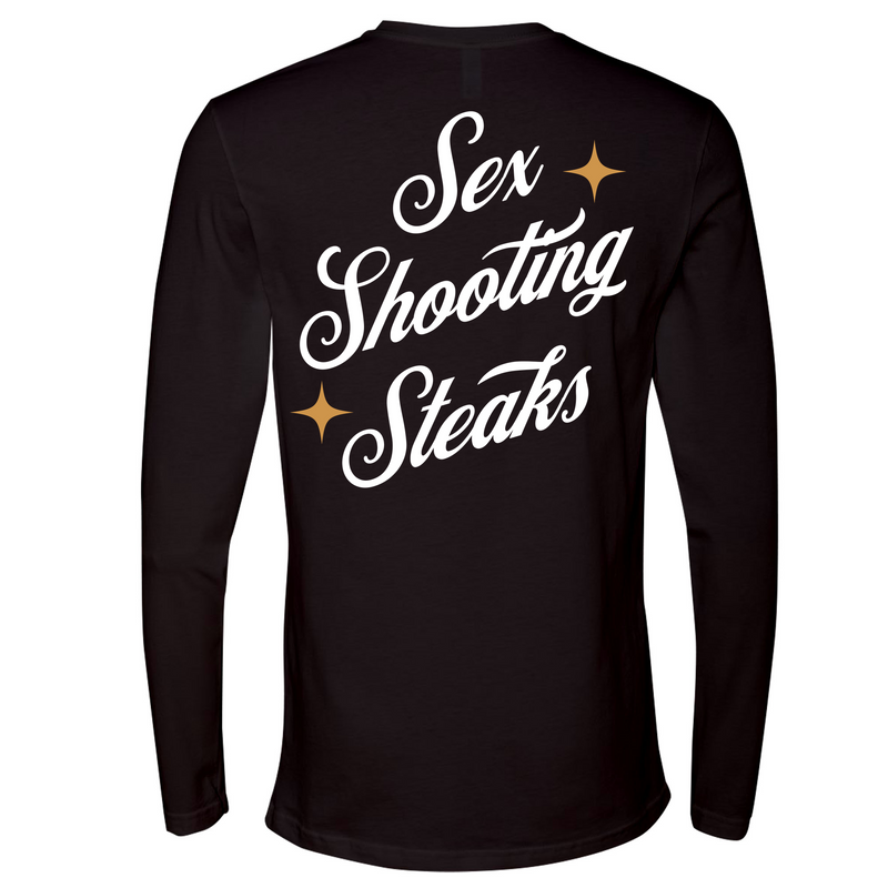 Mens Medium Black Style_Long Sleeve