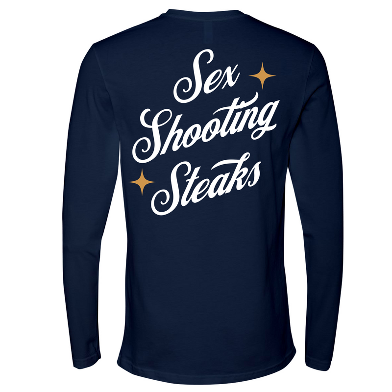 Mens Medium Midnight Navy Style_Long Sleeve