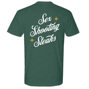 Mens Medium Heather Forest Green Style_T-Shirt