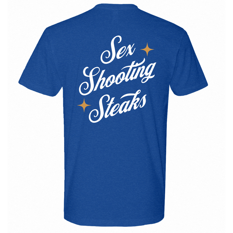 Mens Medium Royal Style_T-Shirt