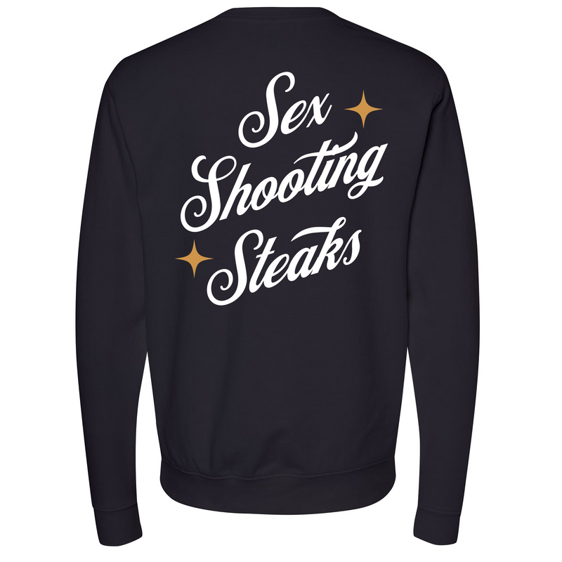 Mens Medium Black Style_Sweatshirt