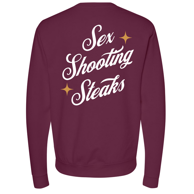 Mens Medium Maroon Style_Sweatshirt