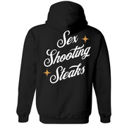 Unisex Medium Black Style_Zip_Hoodie
