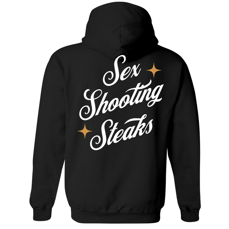 Unisex Medium Black Style_Zip_Hoodie