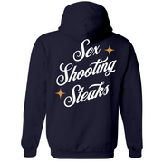 Unisex Medium Navy Style_Zip_Hoodie