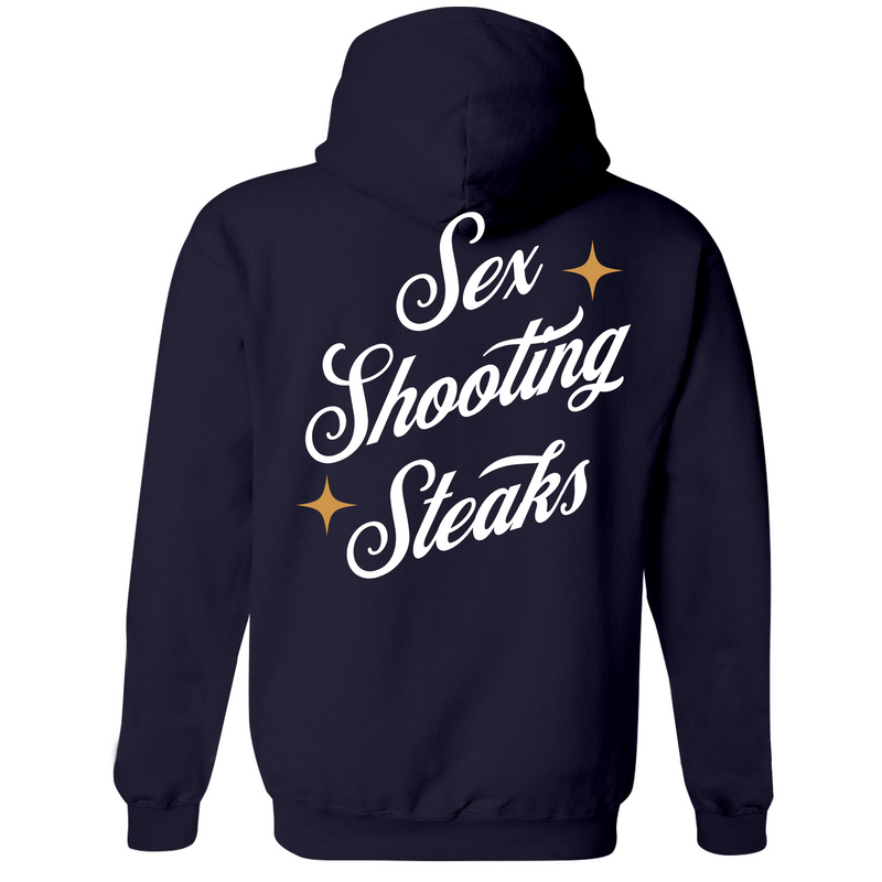 Unisex Medium Navy Style_Zip_Hoodie