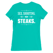 Womens Medium Deep Ocean Style_T-Shirt