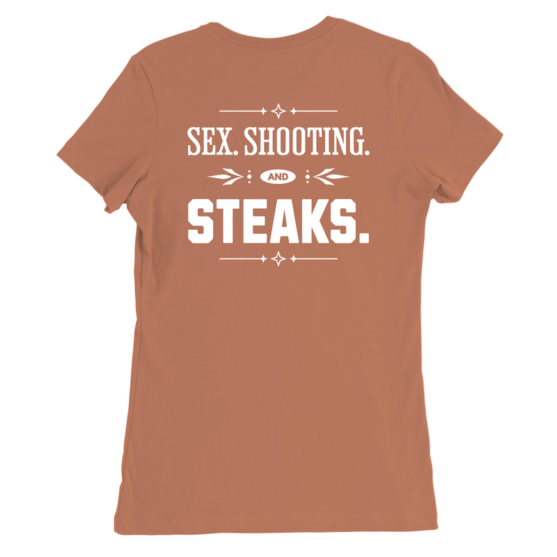 Womens Medium Brown Style_T-Shirt