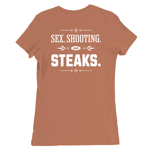 Womens Medium Brown Style_T-Shirt