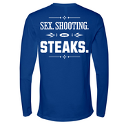 Mens Medium Royal Style_Long Sleeve