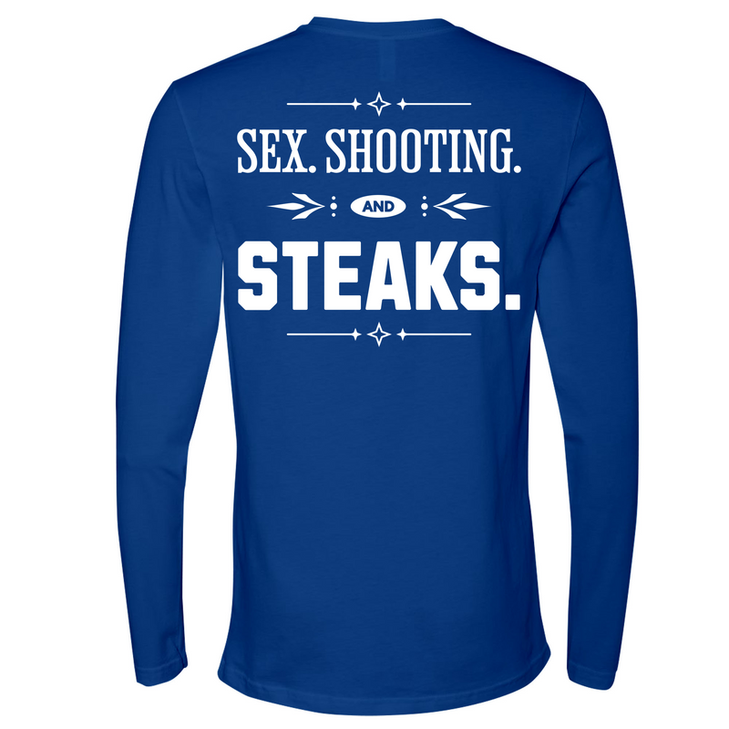 Mens Medium Royal Style_Long Sleeve