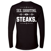 Mens Medium Black Style_Long Sleeve