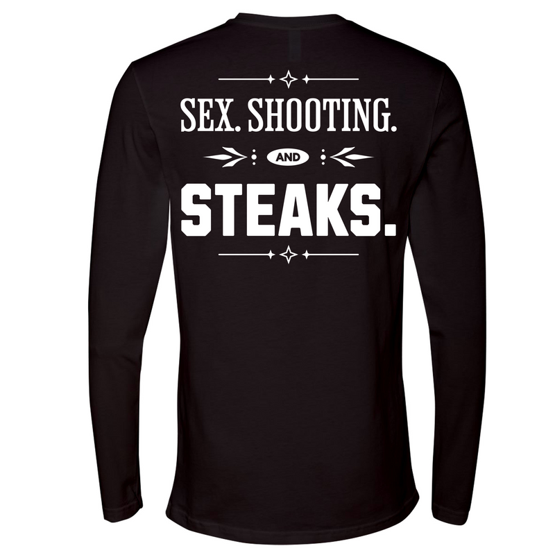 Mens Medium Black Style_Long Sleeve