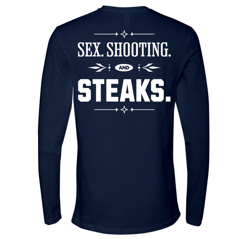 Mens Medium Midnight Navy Style_Long Sleeve
