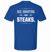 Mens Medium Royal Style_T-Shirt
