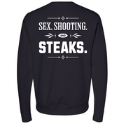 Mens Medium Black Style_Sweatshirt