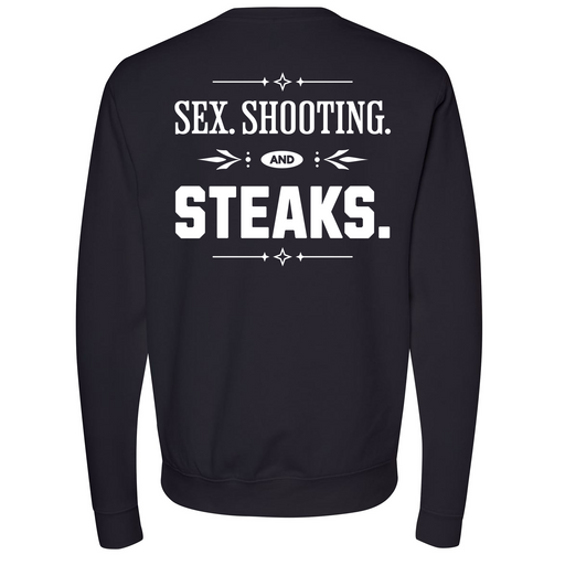 Mens Medium Black Style_Sweatshirt