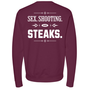 Mens Medium Maroon Style_Sweatshirt
