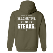 Mens Medium Army Style_Hoodie