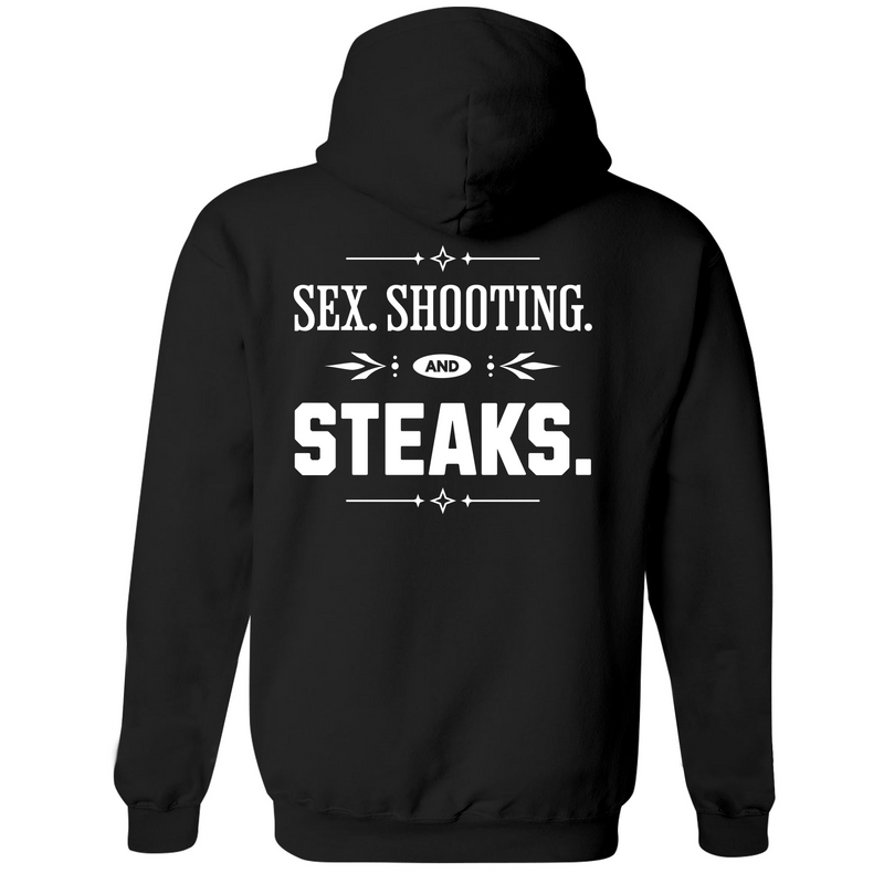 Mens Medium Black Style_Hoodie
