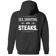 Mens Medium Charcoal Heather Style_Hoodie