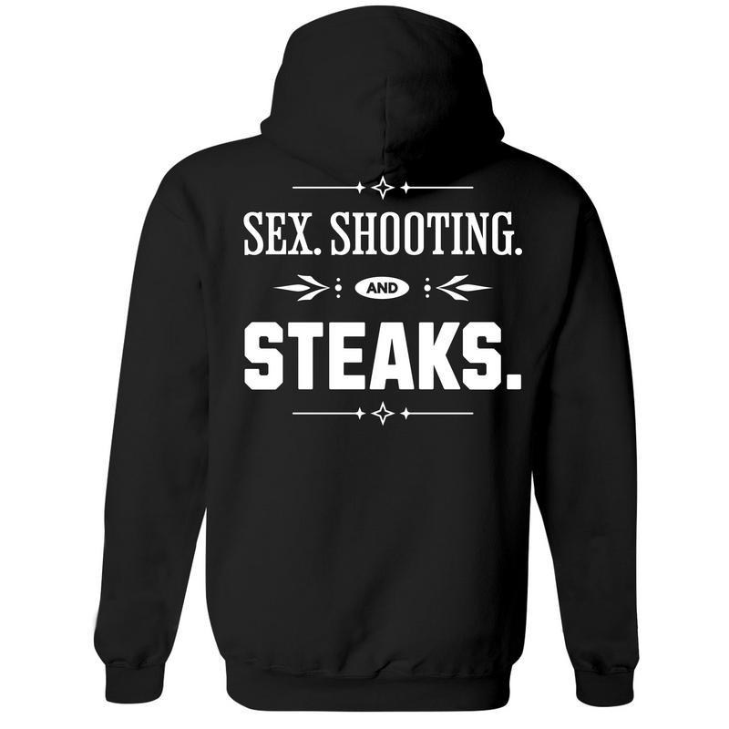 Unisex Medium Black Style_Zip_Hoodie
