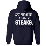 Unisex Medium Navy Style_Zip_Hoodie