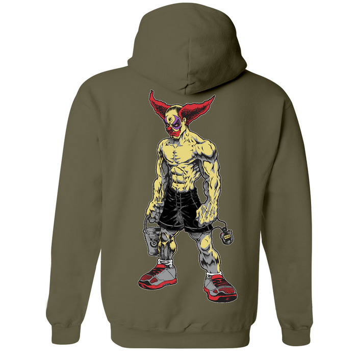 King William District CrossFit Pukie The Clown V2 Mens - Hoodie