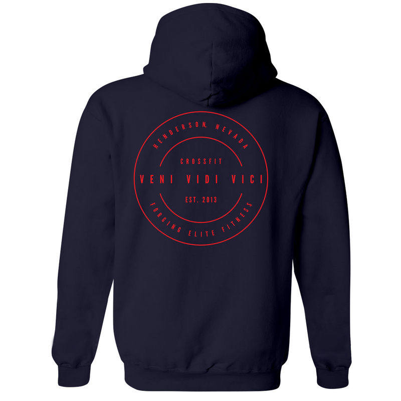 Mens Medium Classic Navy Style_Hoodie