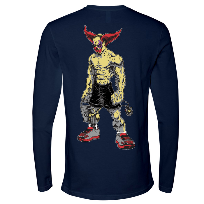 Wade Farm Fit Pukie The Clown Mens - Long Sleeve
