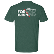 Mens Medium Heather Forest Green Style_T-Shirt