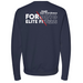 Mens Medium Classic Navy Heather Style_Sweatshirt