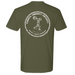 Mens Medium Military Green Style_T-Shirt