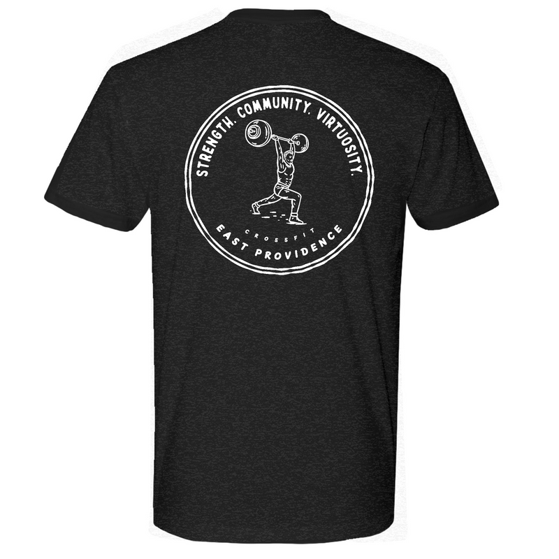 Mens Medium Charcoal Style_T-Shirt